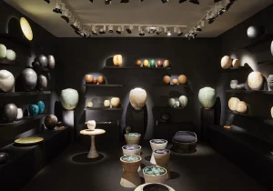 exposition céramique d'art, Octobre 2019. Berkeley Square, Mayfair, Londres