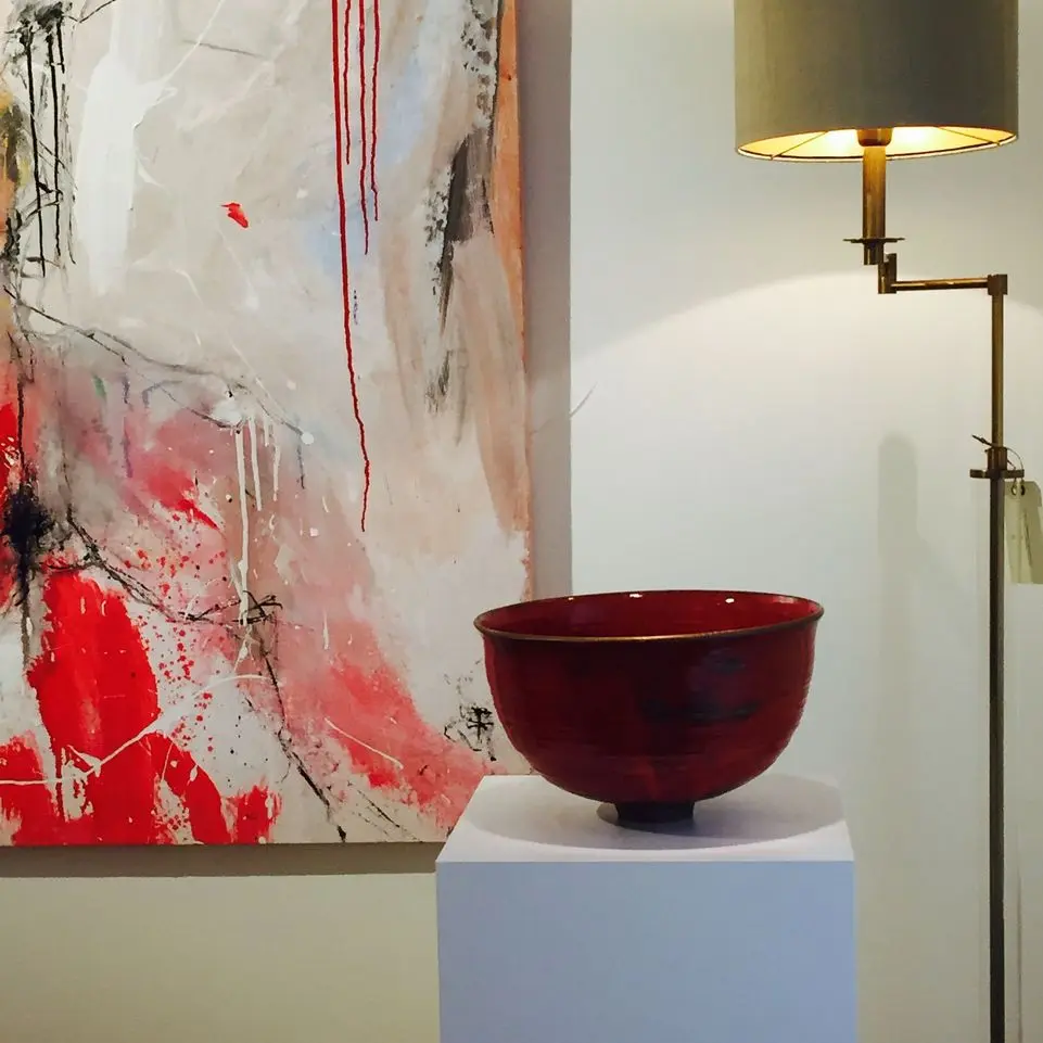 Contemporary pottery exhibition, 2016 NAG – Not a Gallery, Paris, sculptors Catherine Riff and Georges Jeanclos