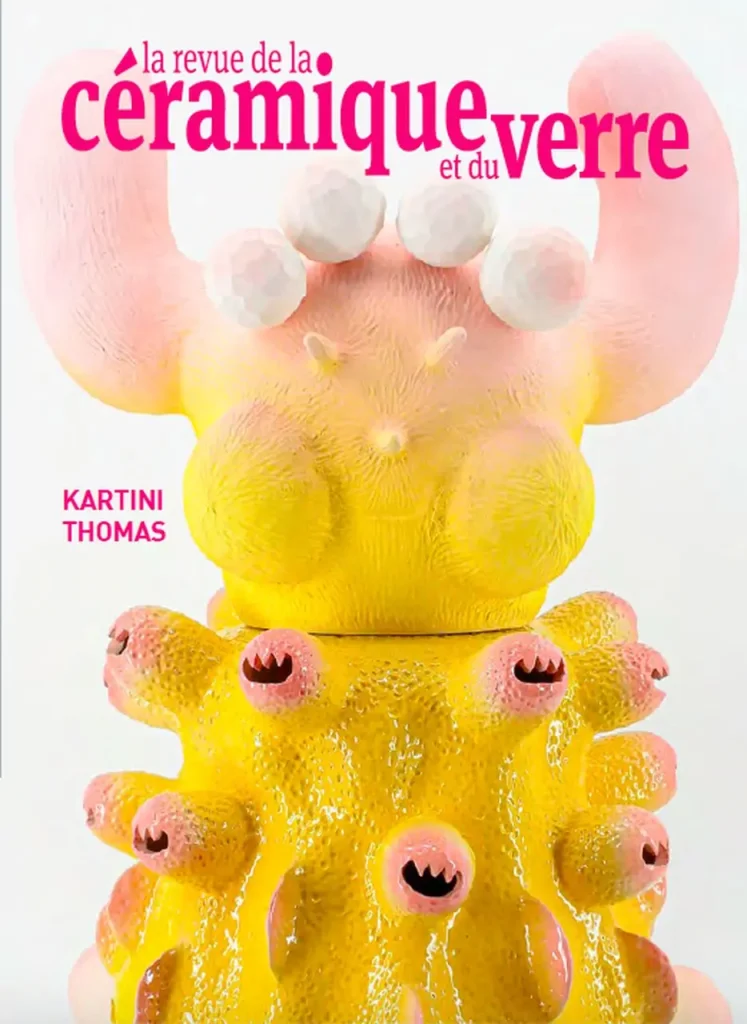 press ceramics paris, ceramics and glass, piece by karen swami