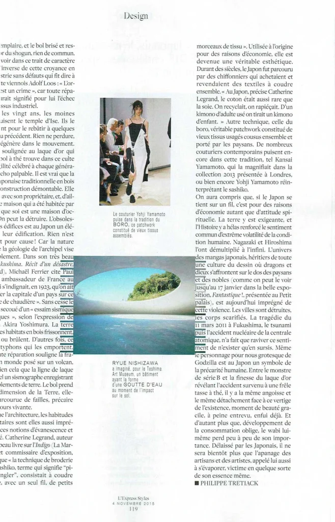 press ceramics paris, kintsugi craze, karen swami at fondation cartier and musée cernuschi, contemporary art pottery, handmade, parisian creation, ceramic press article